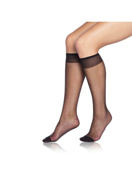 Bellinda FLY KNEE HIGHS 15 DEN - Silónkové podkolienky - čierna