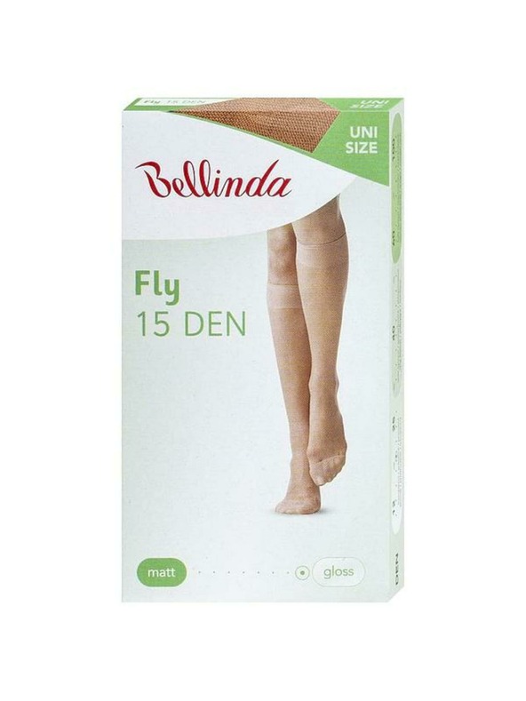 Bellinda FLY KNEE HIGHS 15 DEN - Silónkové podkolienky - amber
