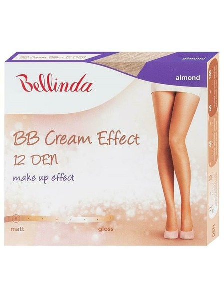Bellinda BB CREAM 12 DEN - BB cream pančuchy s make up efektom - almond