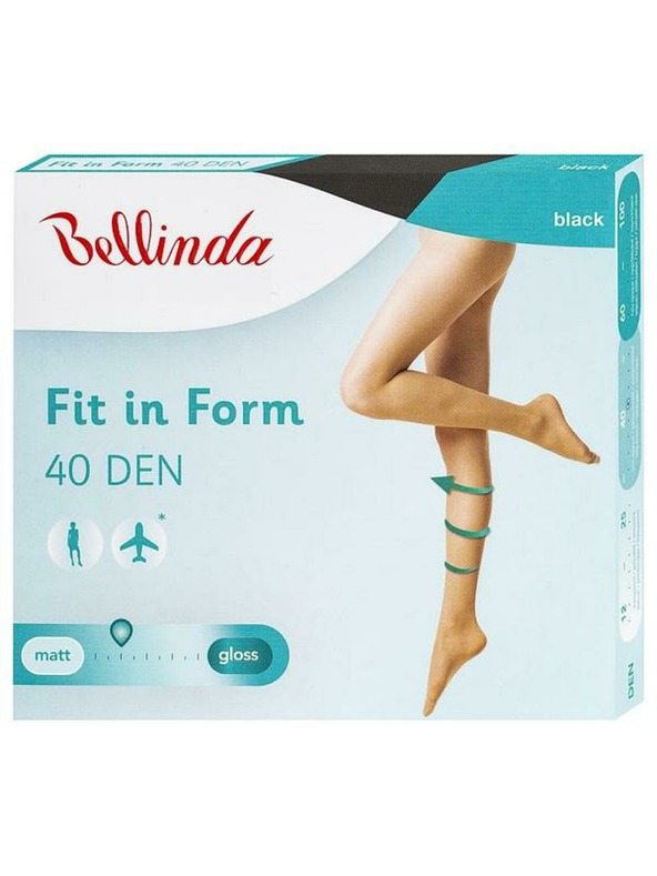 Bellinda FIT IN FORM 40 DEN - Pančuchové nohavice pre unavené nohy - čierna