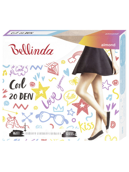 Bellinda COOL 20 DEN - Módne pančuchové nohavice - almond