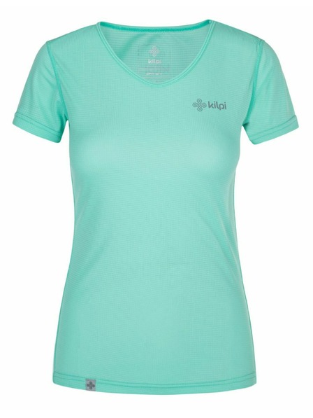 Kilpi Dámske ultralahké tričko Kilpi DIMARO-W Tyrkysová