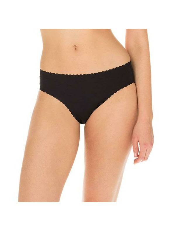 DIM Čierne dámske bezšvové nohavičky Dim BODY TOUCH SLIP