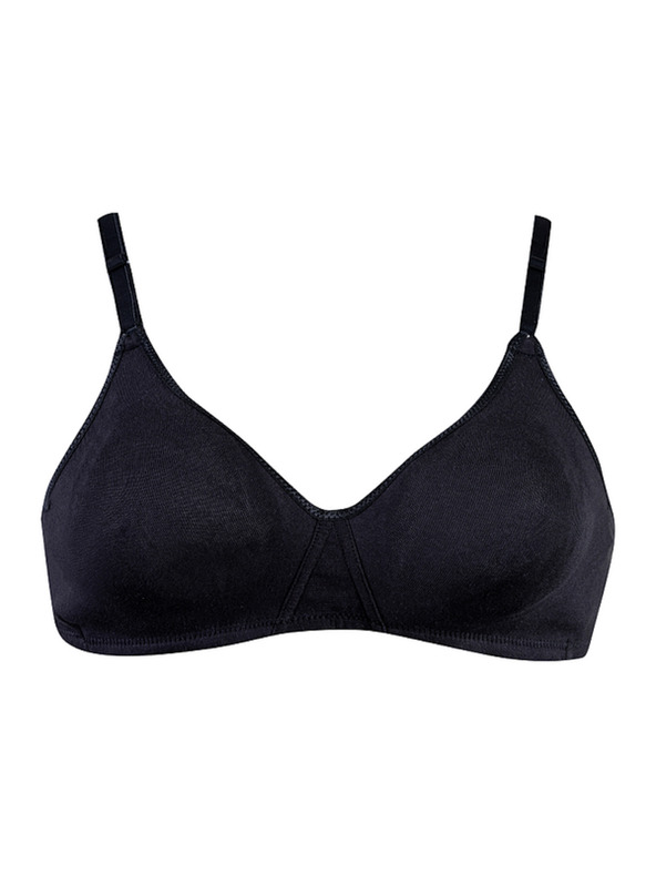 Bellinda Čierna dámska podprsenka Bellinda COTTON BRA