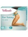 Bellinda Čierne dámske pančuchy s plochým bruškom BELLINDA Flat Tummy 15 DEN