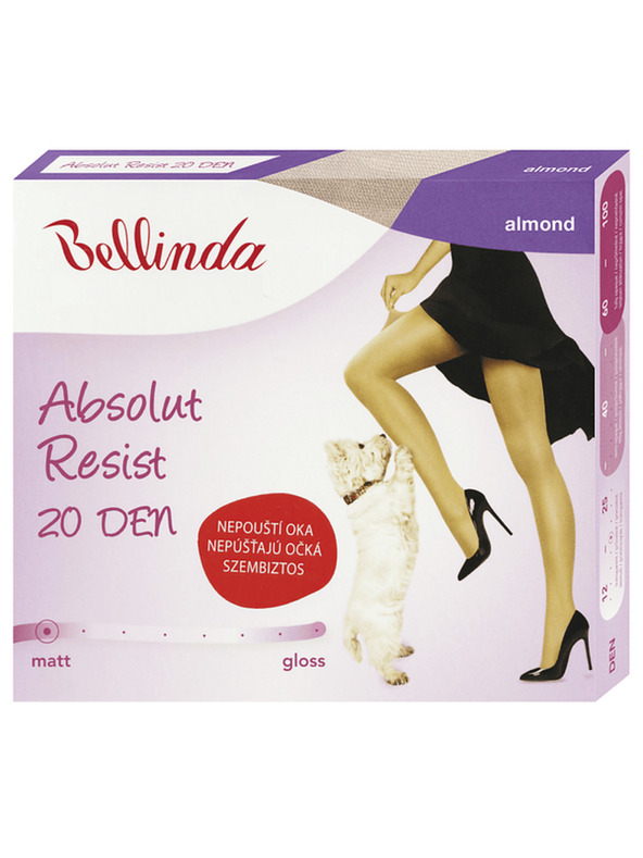 Bellinda Béžové dámske pančuchy Bellinda 20 DEN ABSOLUT RESIST