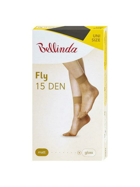 Bellinda Čierne ponožky Bellinda FLY SOCKS
