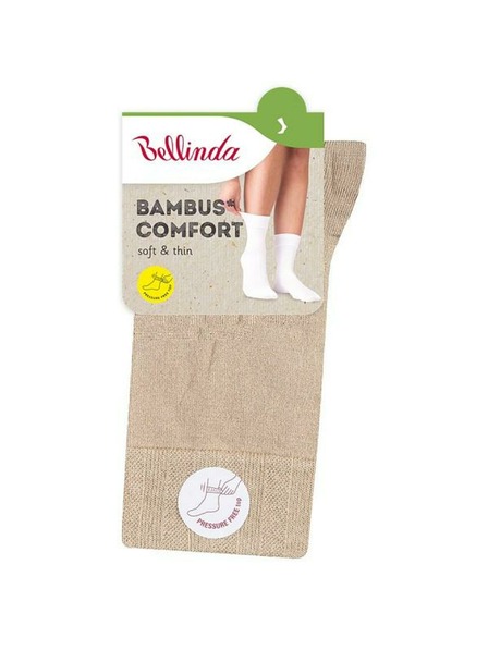 Bellinda Béžové ponožky Bellinda BAMBUS COMFORT SOCKS