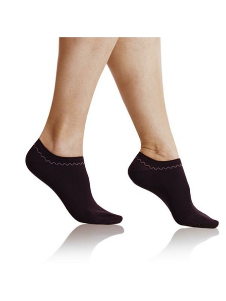 Bellinda Čierne dámske ponožky Bellinda FINE IN-SHOE SOCKS