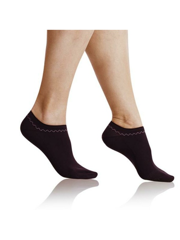 Bellinda Čierne dámske ponožky Bellinda FINE IN-SHOE SOCKS