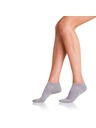 Bellinda Súprava dvoch párov dámskych ponožiek v sivej farbe Bellinda COTTON IN-SHOE SOCKS 2x