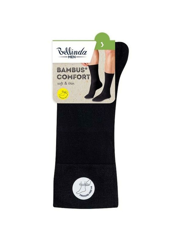 Bellinda Béžové pánske ponožky Bellinda BAMBUS COMFORT