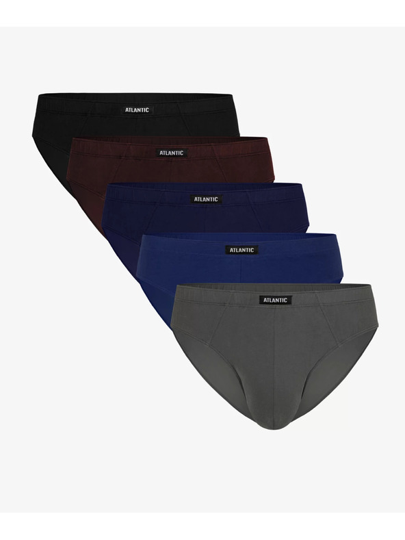 Atlantic Klasické pánske nohavičky ATLANTIC 5Pack