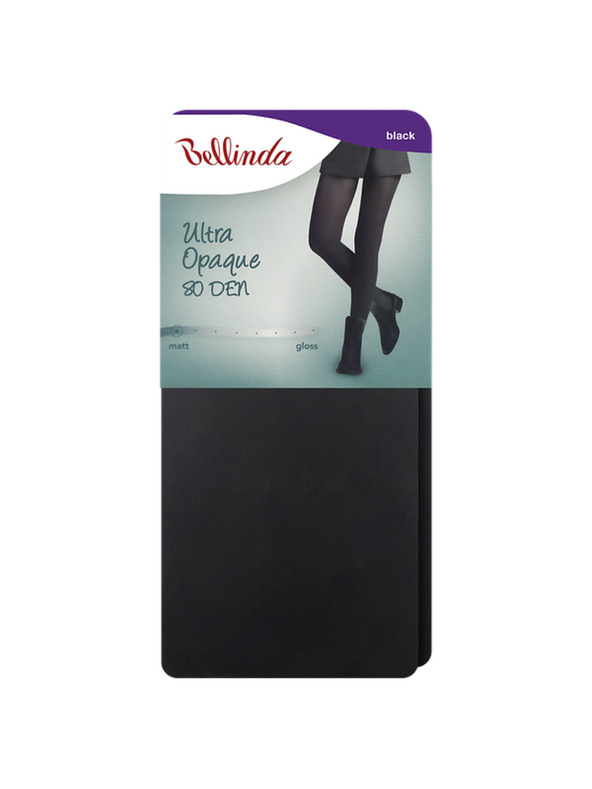 Bellinda ULTRA OPAQUE 80 DEN - nepriehľadné pančuchy - čierne