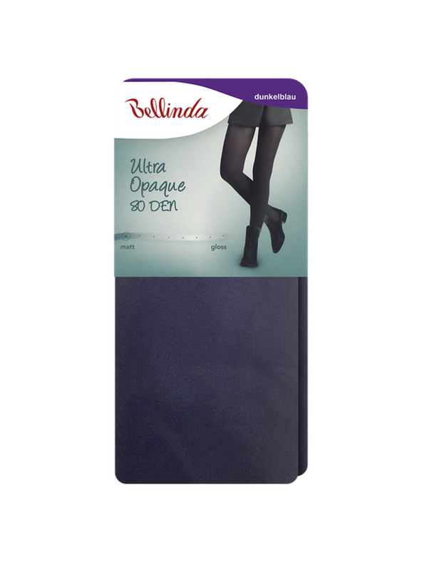 Bellinda ULTRA OPAQUE 80 DEN - Nepriehľadné pančuchy - modré