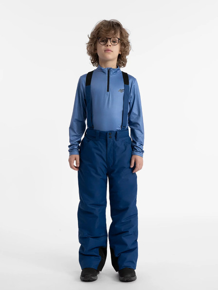 4F Chlapčenské lyžiarske nohavice