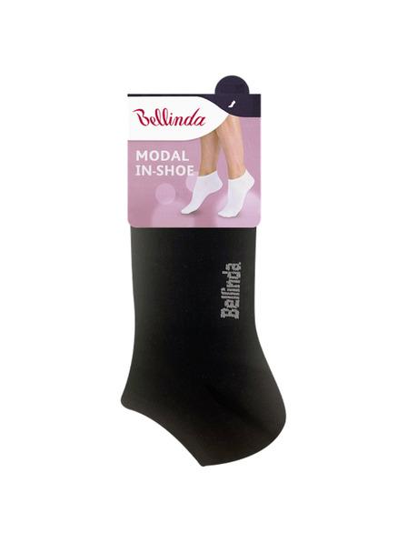 Bellinda Dámske ponožky z modalu - čierna