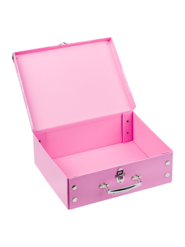 BAAGL  BAAGL Skladací školský kufrík Hello Kitty Sweet Leopard s kovaním