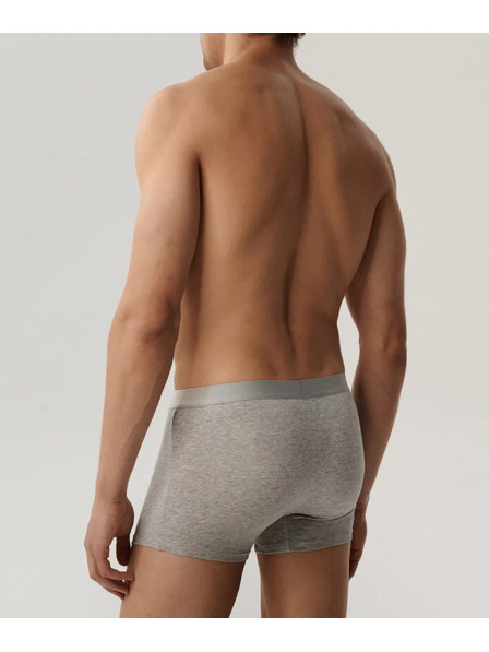 Atlantic 3-PACK Boxerky sivé a čierne