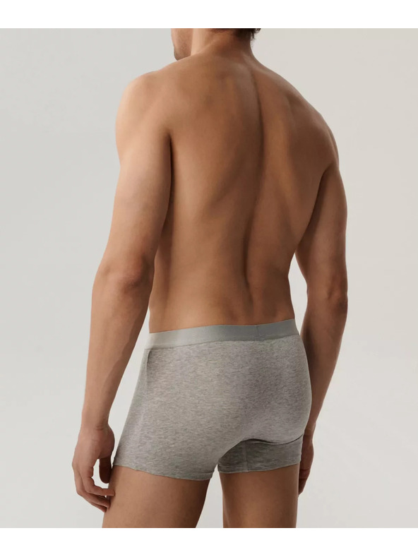 Atlantic 3-PACK Boxerky sivé a čierne