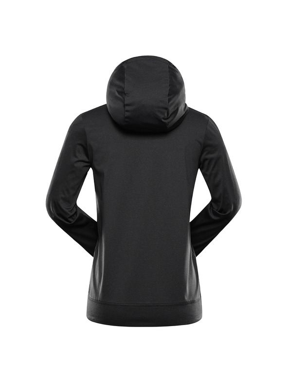 ALPINE PRO Dámska rýchlo schnúca mikina s cool dry ALPINE PRO ORESA black