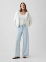 GAP Džínsy Mid Rise wide-leg GAP