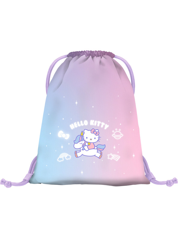 BAAGL  BAAGL Predškolský vreckový batoh Hello Kitty Unicorn GRS