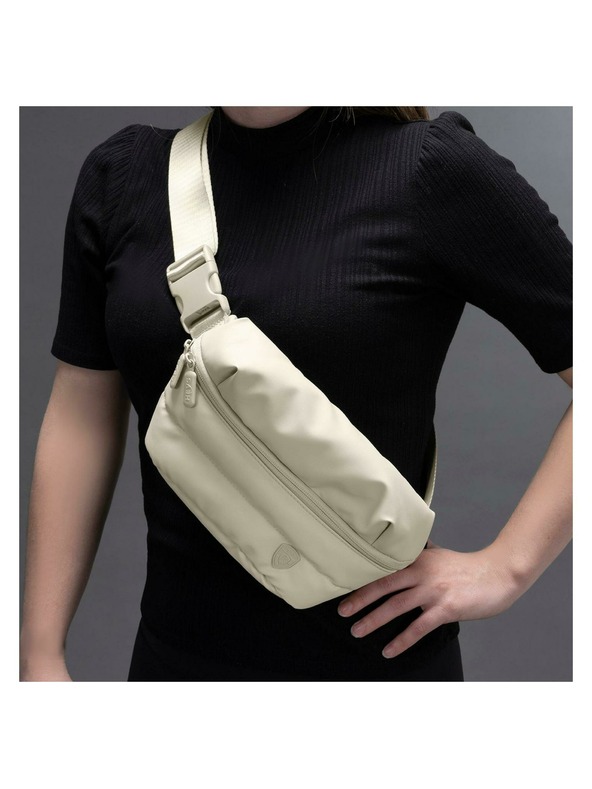 Heys Ľadvinka Heys Puffer Mini Waist Bag Off White