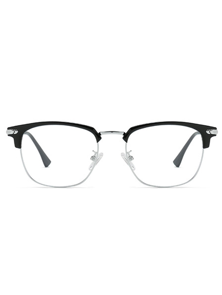 VEYREY VeyRey nerd slnečné okuliare Gruvunk strieborná obruba čiré sklá