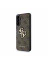 Guess Guess PU 4G Metal Logo Zadný Kryt pre Samsung Galaxy A56 Brown