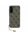 Guess Guess 4G Charm Zadný Kryt pre Samsung Galaxy A56 Brown