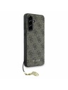 Guess Guess 4G Charm Zadný Kryt pre Samsung Galaxy A56 Brown