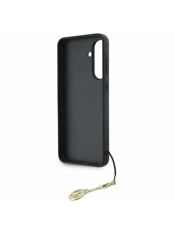 Guess Guess 4G Charm Zadný Kryt pre Samsung Galaxy A56 Brown