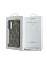 Guess Guess 4G Charm Zadný Kryt pre Samsung Galaxy A56 Brown