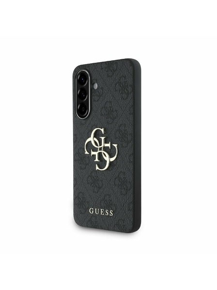 Guess Guess PU 4G Metal Logo Zadný Kryt pre Samsung Galaxy A56 Grey