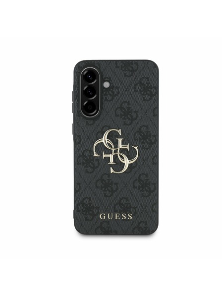 Guess Guess PU 4G Metal Logo Zadný Kryt pre Samsung Galaxy A56 Grey