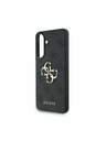 Guess Guess PU 4G Metal Logo Zadný Kryt pre Samsung Galaxy A56 Grey