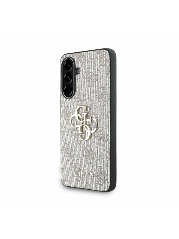 Guess Guess PU 4G Metal Logo Zadný Kryt pre Samsung Galaxy A56 Pink