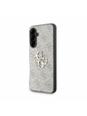 Guess Guess PU 4G Metal Logo Zadný Kryt pre Samsung Galaxy A56 Pink