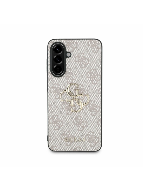 Guess Guess PU 4G Metal Logo Zadný Kryt pre Samsung Galaxy A56 Pink