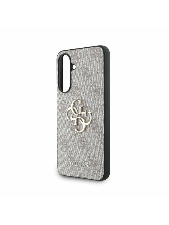 Guess Guess PU 4G Metal Logo Zadný Kryt pre Samsung Galaxy A56 Pink
