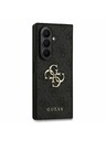 Guess Guess PU 4G Metal Logo Zadný Kryt pre Samsung Galaxy Z Fold 7 Grey