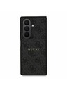 Guess Guess PU Leather 4G Colored Ring Magnetic Zadný Kryt pre Samsung Galaxy Z Fold 7 Black