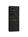 Guess Guess PU Leather 4G Colored Ring Magnetic Zadný Kryt pre Samsung Galaxy Z Fold 7 Black