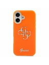 Guess Guess IML 4G Script Metal Logo Zadný Kryt pre iPhone 17 Orange