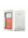Guess Guess IML 4G Script Metal Logo Zadný Kryt pre iPhone 17 Pro Orange