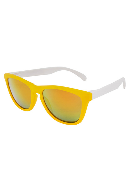 VEYREY Slnečné okuliare VeyRey Nerd Cool Yellow and White