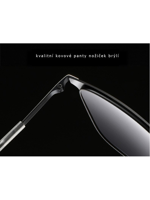 VEYREY Strieborné unisex polarizačné slnečné okuliare Veyrey Tickles