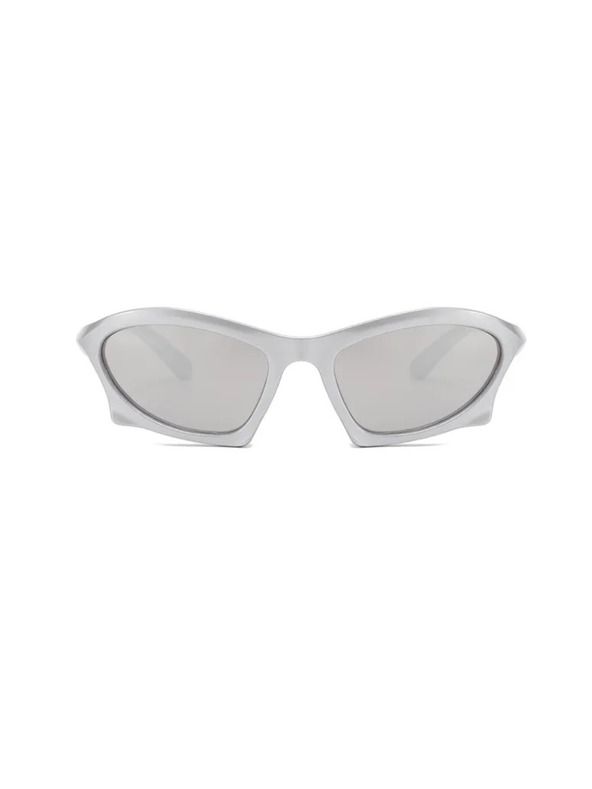 VEYREY Biele unisex slnečné okuliare VeyRey Narel