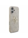 Guess Guess PU 4G Metal Logo Strap Zadný Kryt pre iPhone 17 Pink